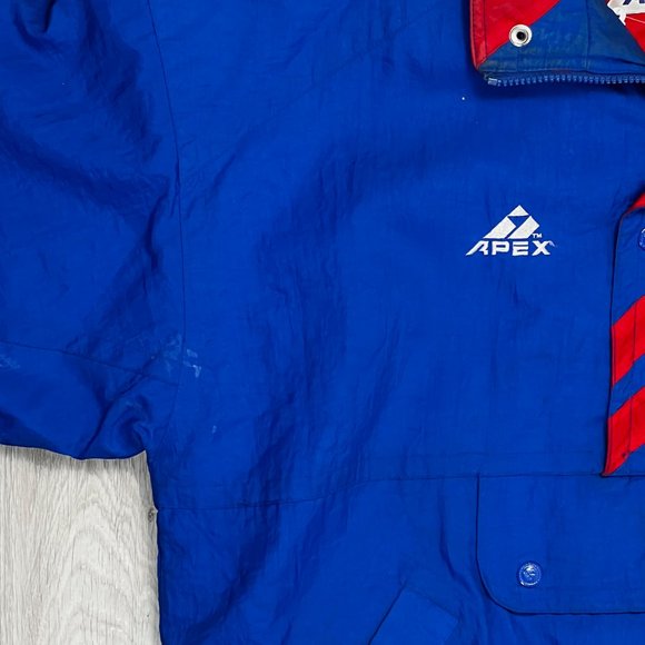 Apex One Vintage Created For The Professional Athlete Blue/Red Large Winter Ski - Picture 7 of 10